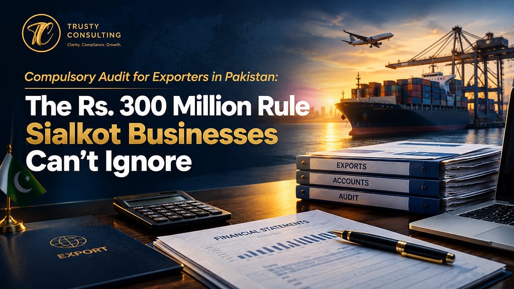 Compulsory Audit for Exporters: Rs 300 Million Rule (2026)